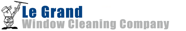 Logo, Le Grand Window Cleaning Company - Window Cleaners 